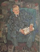 Egon Schiele Portrait of Dr.Hugo Koller (mk12) USA oil painting artist